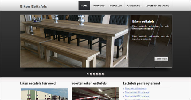 eiken eettafels